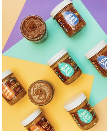 O3 Superfoods Stone Ground Flaxseed Butter | Nut-Free, Sugar-Free, Vegan, Plant-Based, Gluten-Free | High Protein, Fiber, Omega 3 | 8 Oz Jar - Buy Online on GoSupps.com