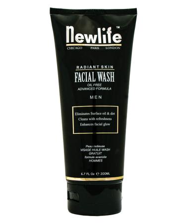 Oil-Free Cleansing Facial Wash 6.7 oz - Eliminates Surface Oil's & Dirt - Enhances Facial Glow - Anti-Wrinkle Aging Wash