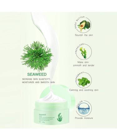 Moist Cream Seaweed Mask | Anti-Aging Wrinkle Reducing Deep Moisturizing Face Mask for All Skin Types - Buy Online on GoSupps.com