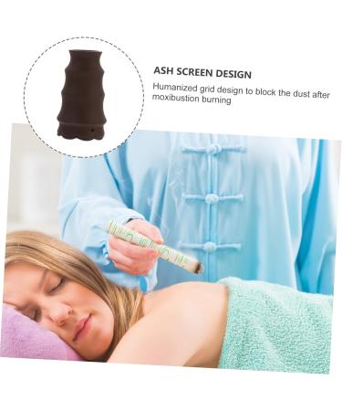 FRCOLOR MOXIBUSTION-TOP Full Body Massage Device | Multifunctional Moxa Rod Burner & Scratch Pot | Double Layer Moxibustion Tool in Purple - Relieve Stress & Enhance Wellness - Buy Online on GoSupps.com