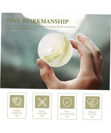 Buy Solustre Gymnastics Ball - Baoding Balls for Foot & Hand Massage | Perfect Gift for Relaxation & Muscle Relief - Buy Online on GoSupps.com