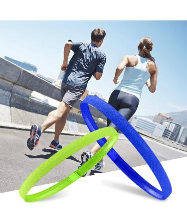 Buy 9-Piece Anti-Slip Sports Hairband Set | Thin Headbands for Men Women & Children - Perfect for All Activities - Buy Online on GoSupps.com