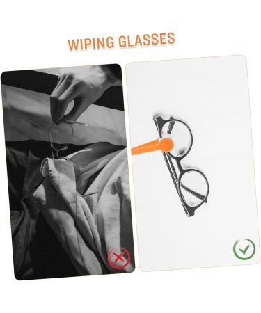 Hemoton 6pcs Eyeglass Cleaning Kit - Portable Glasses Cleaner Scratch Remover & Eyewear Brush Tool for Optimal Vision - Buy Online on GoSupps.com