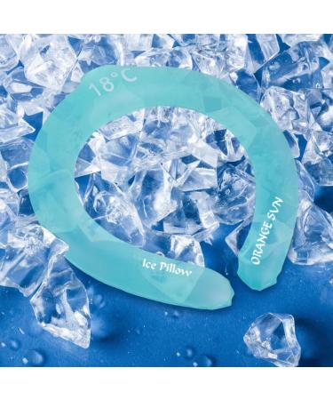 JIAWEIIY Neck Cooling Tube Wearable Cooling Neck Wraps Ice Gel Neck Cooler Wrap Reusable (C) - Buy Online on GoSupps.com
