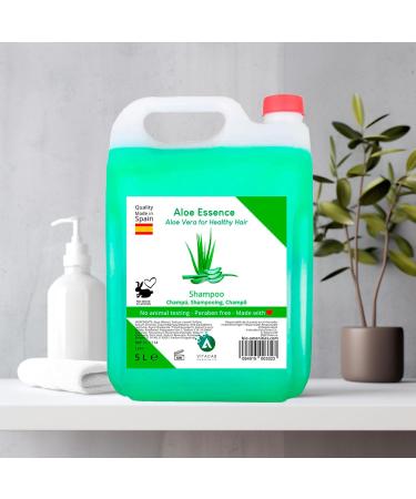 Vitacab - 5 Liter Can of Aloe Vera Shampoo - Aloe Vera Shampoo - Natural Shampoo - Shampoo for Accommodation - Shampoo for all hair types - Deep Hydration - Buy Online on GoSupps.com