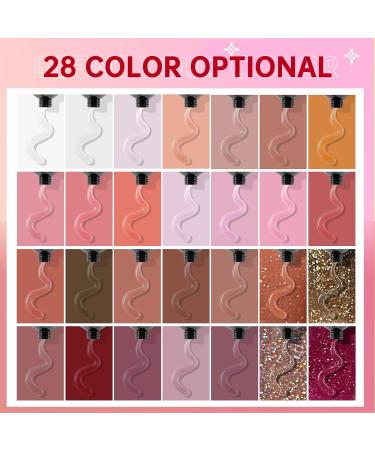 28 Colors Poly Nail Gel Kit - Complete Starter Kit with UV Lamp & Nail Art Tools for DIY Manicure at Home - Buy Online on GoSupps.com