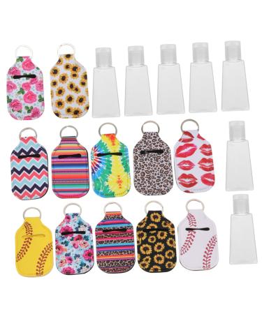 ULTechnovo 72 STK Spray Bottle Set | Travel Shampoo Containers & Mini Lipstick Covers | Multi-Color Hand Soap Holders for Home & Travel - Buy Online on GoSupps.com