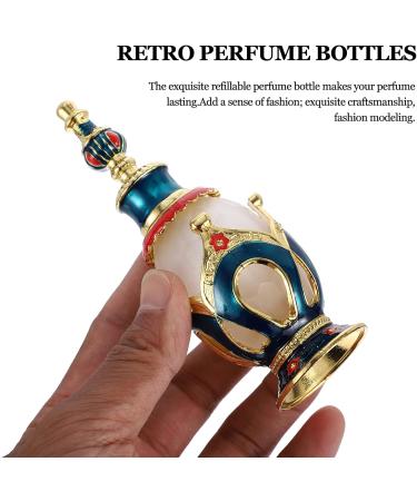 Didiseaon Perfume Bottle Essence Bottle Travel Glass Bottle Antique Middle East 3.5x3.5cm Blue - Buy Online on GoSupps.com