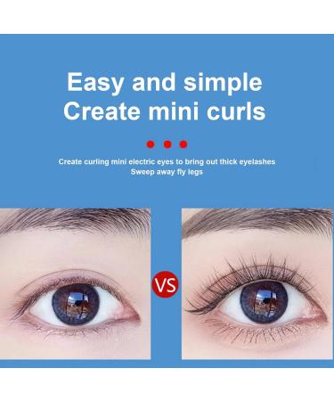 Heated Eyelash Curlers | Women's Safe Heated Lash Curler | Rechargeable Electric Eyelash Curler with LED Display Fast Heating Lash Curlers for Dating Traveling Upgraded Eyelashes-white - Buy Online on GoSupps.com