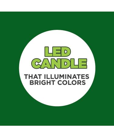 Coleman Color Changing LED Citronella Outdoor Scented Candle - 8 oz | Long-lasting Mosquito Repellent Candle - Buy Online on GoSupps.com