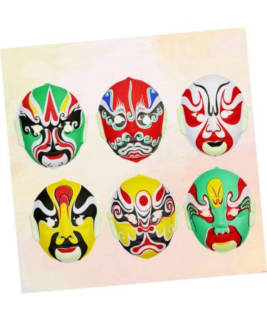 Shop Toyvian 6pcs Halloween Accessories | Opera Cosplay Masks & Costumes for Kids | International Shipping - Buy Online on GoSupps.com