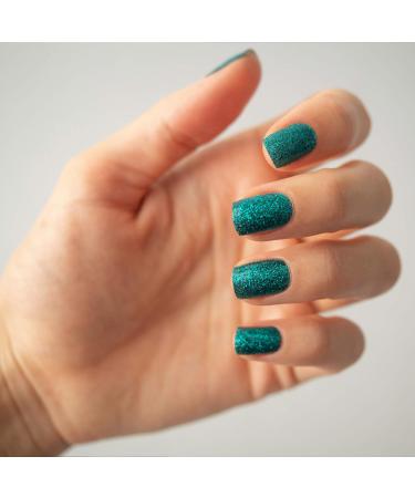 AVOA Beauty Nail Foil - Teal Me More | Long-Lasting Glitter Nail Wraps | Self-Adhesive 16 Pack - Buy Online on GoSupps.com