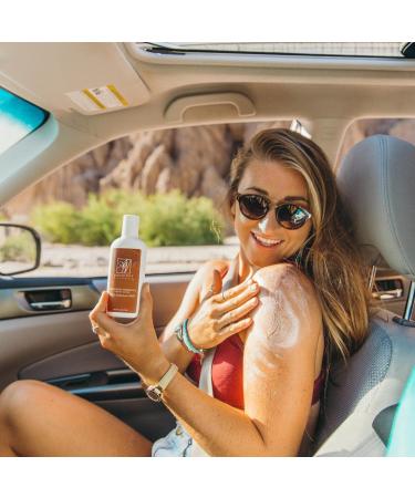 Absolutely Natural Sunless Self Tanning Lotion with All-Natural DHA, Shea Butter, and Rose Hip Oil - Made in USA for a Natural Looking Tan - Buy Online on GoSupps.com