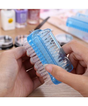 BTYMS 6 Pcs Dual-sided Nail Brush Fingernail & Toe Cleaner Hand Scrubbing Brushes - Buy Online on GoSupps.com