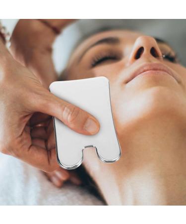 Minkissy Gua Sha Facial Tool - Stainless Steel Massage Board for Skin Care | Body Eyes & Neck Relief - Buy Online on GoSupps.com
