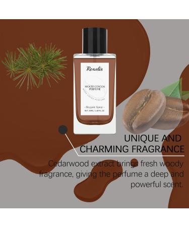 Wood Cocoa Perfume Eau De Toilette Parfum Fragrance World Small Lasting Fresh Date Fragrant Elegant Men Long Lasting Body Spray Perfumes Dating Light Perfume For Daytime Evening Wear Perfum 80ml 1# - Buy Online on GoSupps.com