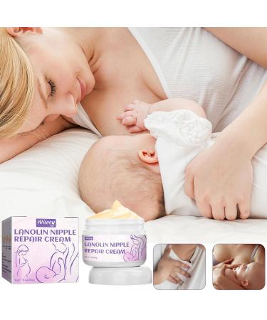 Mercilary Cream 30g - Natural Lanolin Nipple Ointment for Breast Care | Soothes & Protects Dry Cracked Nipples - Buy Online on GoSupps.com