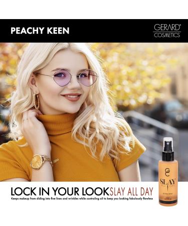 Slay All Day Setting Spray - Peach by Gerard Cosmetic for Women - 3.38 oz Setting Spray - Buy Online on GoSupps.com