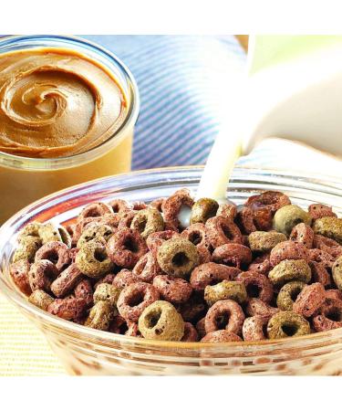 HealthSmart High Protein Chocolate Peanut Butter Cereal - 15g Protein, Low Calorie, Low Sugar, Low Fat, Low Carb, Gluten-Free, Keto Diet Friendly - 7 Count Box - Buy Online on GoSupps.com