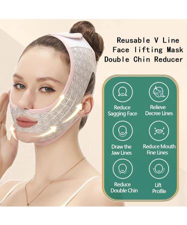 Reusable V Line Mask for Double Chin & Face - V Shaped Face Lift Strap - Buy Online on GoSupps.com