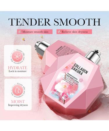 Moisturiser for Dry Skin - Sakura Body Lotion - Moisturizing Nourishing Firming Body Moisturiser - Remove Dark Spots Body Lotion Women - Body Skin Care - Smooth & Tender Body Cream - Buy Online on GoSupps.com