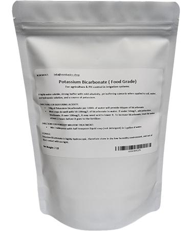 Potassium Bicarbonate (Food Grade) (2 Pounds) 2.0 Pounds - Buy Online on GoSupps.com