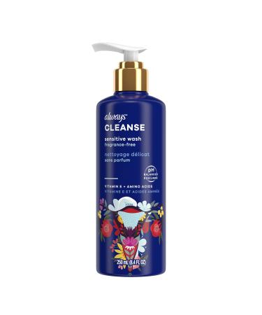 Always Cleanse Feminine Intimate Wash For Women, Ph Balanced For Sensitive Skin, Fragrance-Free, Gynecologist Tested, 8.4 Fl Oz (Set of 2) Package may vary - Buy Online on GoSupps.com
