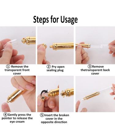 Snake Venom Essence Eye Cream | Anti-Wrinkle & Brightening | Reduce Dark Circles & Fine Lines | 1 ml - Buy Online on GoSupps.com