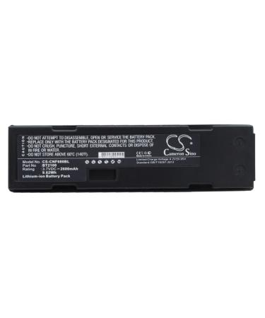 124-1004R DMA-HHBATTERY-01 124-10000R TEMP-NP100A 2600mAh Battery Compatible with DataMan 8050X Dataman 8000 DataMan 8100 DataMan 8050 DataMan 8500 DataMan 9500 3.7V
