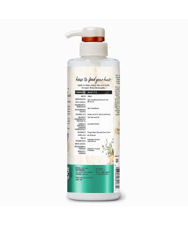 Hair Food Tea Tree and Lavender Conditioner 17.9 Fl Oz - Sulfate and Dye Free Purifying Treatment - Buy Online on GoSupps.com