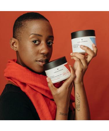 VIDALFORCE Anti-hair loss mask for fine and limp hair: Detox argan shea butter and natural jojoba: Professional mask for hairdressers: 200ml - Buy Online on GoSupps.com