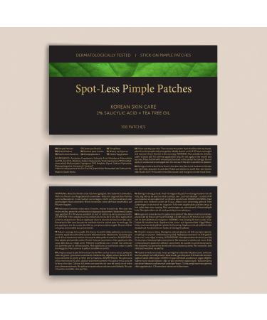 108 Pimple Patch - 2% Salicylic Acid + Tea Tree Oil + Hyaluronic Acid - Skincare Coreen Pimple Patch - Acne Pimple Patch - Anti Pimple Patch - Blackhead Patch - Satin Naturel - Buy Online on GoSupps.com