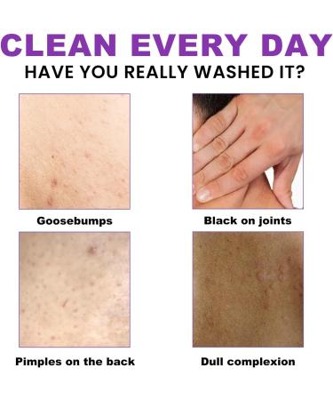 Gommage Exfoliant for Le Corps: liminez Les Peaux Mortes Lissez La Peau Et Obtenez Un Teint clatant(1PCS) 1 unit (Lot de 1) - Buy Online on GoSupps.com