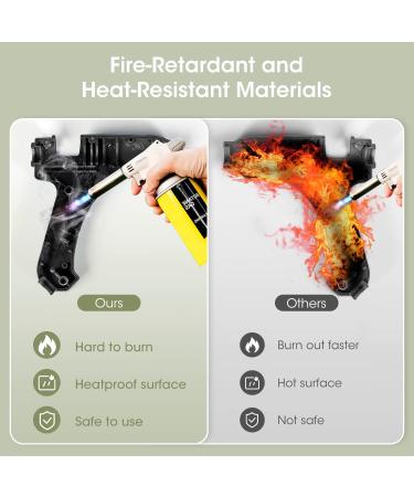 Kejector Mini Hot Glue Gun Kit with 30pcs Sticks - Fast Heating, Anti-Drip, 20W Black Fireproof Design for Kids DIY, Crafts, and Quick Repairs - Buy Online on GoSupps.com