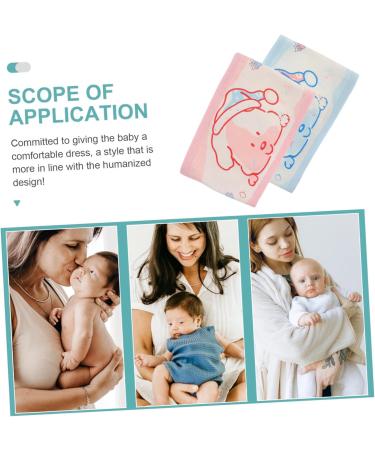 Goohochy Cotton Baby Umbilical Belt | 4-Piece Navel Care Set for Newborns | Gentle Abdominal Protection & Comfort - Buy Online on GoSupps.com