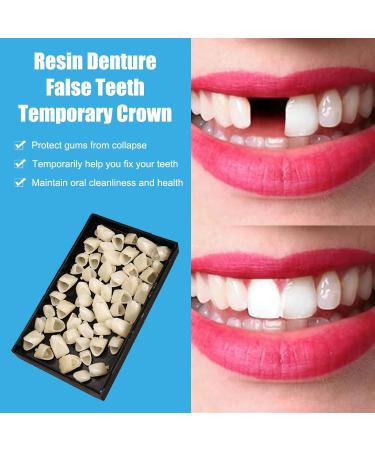 INBOLM 70PCS Temporary Tooth Crown Kit - Front Teeth Fake Tooth Repair Kit - Buy Online on GoSupps.com