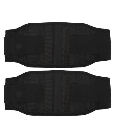 2PC Self-Heating Waist Warm Belt with Steel Plates - Magnetic Hot Therapy Thermal Insulation Elastic Design for Lumbar Support - Buy Online on GoSupps.com