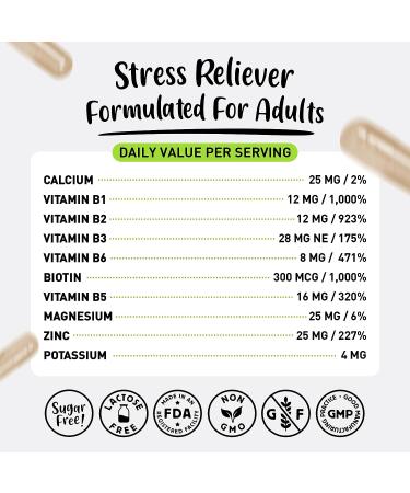 Herb Llama Zen Warriors Mood Support Supplement | Magnesium Ashwagandha 5 HTP GABA | Plant-Based Superfood & Energy Booster | GMO-Free | 60 Capsules - Buy Online on GoSupps.com