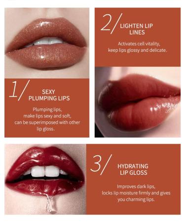 MAEPEOR Glitter Glossy Plumping Lipgloss - Peachy Pink Shade - Buy Online on GoSupps.com