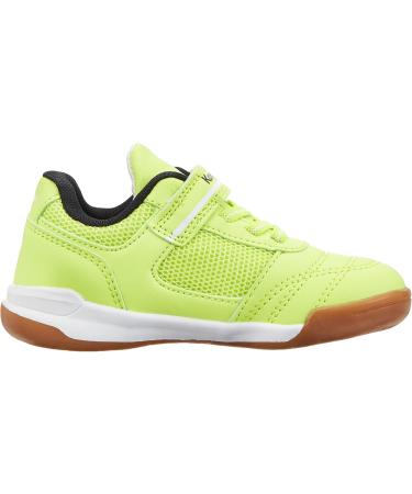 KangaROOS Unisex Kids K-Kingyard Ev Indoor Sneakers - Size 39 EU - Limetta Jet Black | International Shipping Available - Buy Online on GoSupps.com