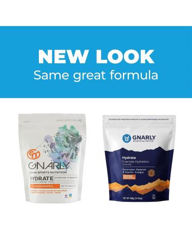 Gnarly Nutrition Hydrate Electrolyte Powder - Orange Pineapple Flavor | 40 Servings - Buy Online on GoSupps.com