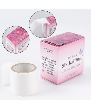 Nail Repair & Extension Kit - 2 Rolls Fiberglass Silk Nail Wrap Bandage Tape for Damaged Nails - Easy Trim & Adhesive - Nail Protector & Design Tools - Buy Online on GoSupps.com