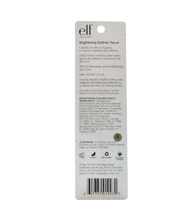 e.l.f. Brightening EyeLiner 1003 Black - Long-Lasting Formula for Stunning Eyes - Buy Online on GoSupps.com