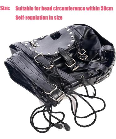 YEKIM Mask Male And Female Masks Role-Playing Couple Games Adjustable Masks Pu - Buy Online on GoSupps.com