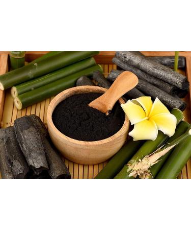 Herbal Magic Activated Coconut Charcoal Powder 200g - UKAS Lab Tested Detoxifying Cleanser for Skin, Body, and Oral Care - Buy Online on GoSupps.com