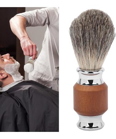 Premium Men's Shaving Brush | Lightweight Beard Brush for Home Salon & Travel - Buy Online on GoSupps.com