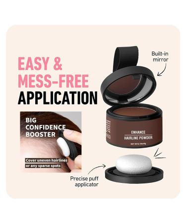 Constituent Hair Color Powder & Magic Root Touch Up - Instant Conceal for Women & Men | Enhance Hairline (Dark Blonde) - Shop Internationally - Buy Online on GoSupps.com