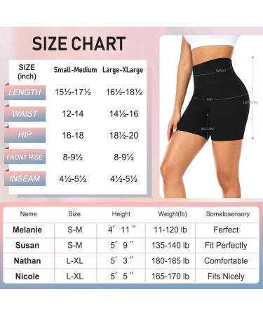 Blongw 3 Pack Women's High Waist Sports Shorts & Leggings - Opaque Hotpants for Yoga & Gym | S-M Black/White/Beige - Buy Online on GoSupps.com