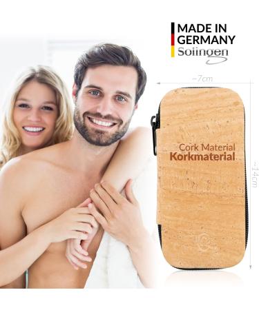 marQus Solingen Germany 7 Pcs Manicure Set for Women & Men - Nail Clippers, Toenail Clippers, Tweezers - Quality Grooming Kit - Ideal Gift for All Occasions - Buy Online on GoSupps.com