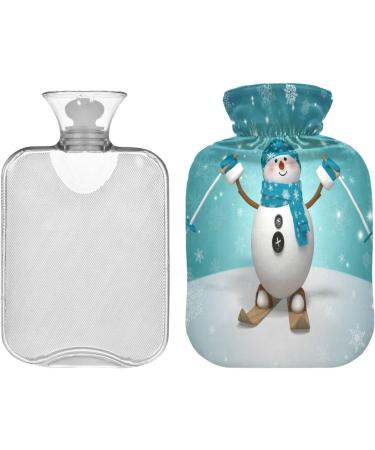 Snowman Christmas Heat Bottle - 2L Water Bag for Pain Relief | Warm Neck & Shoulder Comfort - Buy Online on GoSupps.com